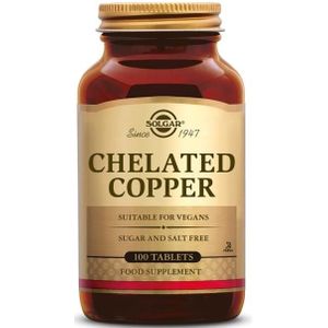 Solgar - Gecheleerd Koper - 2,5 mg - 100 Tabletten