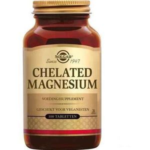 Solgar Chelated Magnesium Tabletten 100  -  Solgar Vitamins