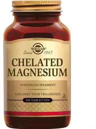 Solgar Chelated Magnesium bisglycinaat Tabletten