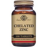 Solgar - Gecheleerde Zink - 100 Tabletten