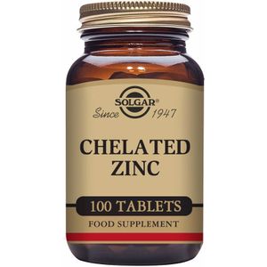 Solgar Chelated Zink (100 tabletten)