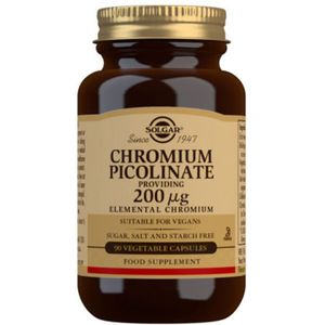 Solgar Chromium (Chroom) Picolinate 200 mcg  90