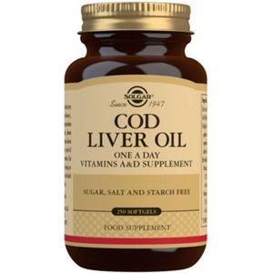 Solgar Cod Liver Oil (Levertraan) Softgels