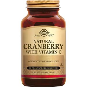 Solgar Cranberry with Vitamin C Capsules 60 stuks