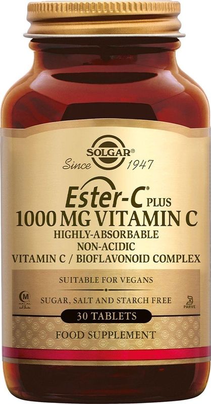 Solgar - Ester C Plus - Vitamine C - 1000 mg - 60 Tabletten