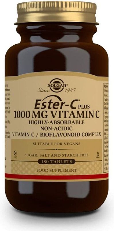 Ester C Plus Vitamine C Solgar 180 Stuks