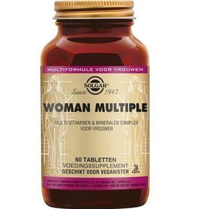Solgar Woman Multiple Multivitamine voor Vrouwen  60