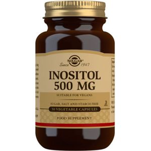 Solgar Inositol 500 mg Capsules