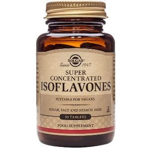 Solgar - Super Concentrated Isoflavones - Tabletten - 60 stuks - 38 mg soja-isoflavonen per tablet