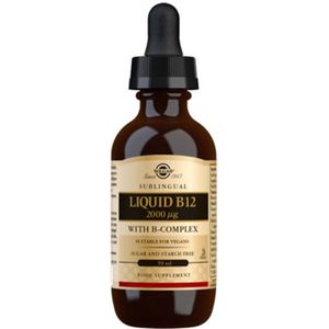 Solgar - Vloeibare Vitamine B-12 - 2000 mcg - 59 ml