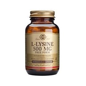 Solgar - L-Lysine 500 mg - 50 Plantaardige Capsules