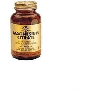 Solgar Magnesium Citraat (60 tabletten)