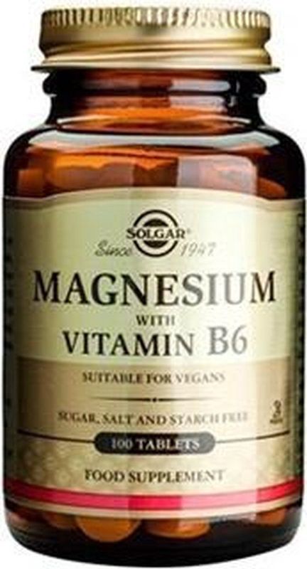 Solgar Magnesium + B6 250 Tabletten