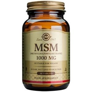 MSM - 1000 mg - Voedingssupplement - Donkere Glazen Verpakking
