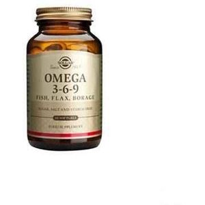 Solgar Omega 3-6-9 Softgel 60  -  Solgar Vitamins