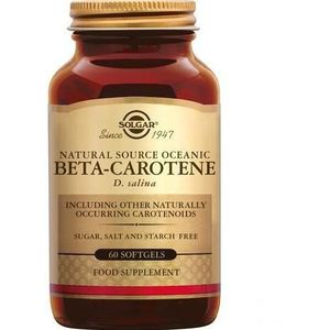 Solgar - Natuurlijke Bètacaroteen - 7,5 mg - 60 Zachtegels