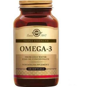 Solgar Omega 3 Triple Strength Softgel 100  -  Solgar Vitamins