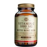 Solgar Vitamine C with Rose Hips (Rozenbottel) 1000 mg Tabletten
