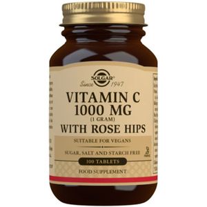 Solgar Vitamine C with Rose Hips (Rozenbottel) 1000 mg  100