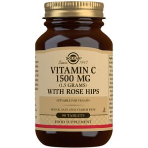 Solgar Vitamine C with Rose Hips (Rozenbottel) 1500 mg  90