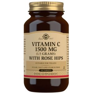 Solgar Vitamine C with Rose Hips (Rozenbottel) 1500 mg  180