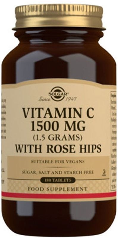Solgar - Vitamine C - 1500 mg - 180 Tabletten