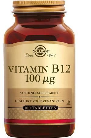Solgar - Vitamine B12 - 100 mcg - 100 Tabletten