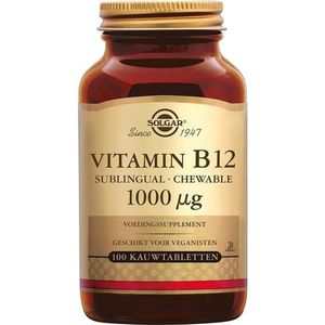 Solgar Vitamin B12 Kauwtabletten