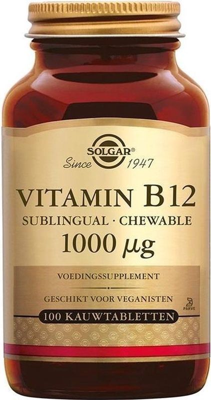 Solgar Vitamin B12 Kauwtabletten