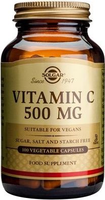 Solgar - Vitamine C - 500 mg - 100 Capsules