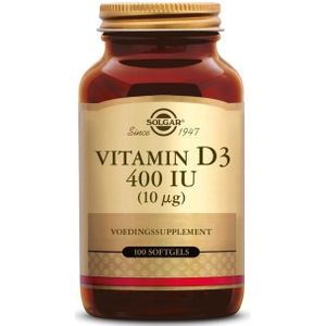 Solgar Vitamin D-3 400 IU 100