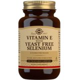 Solgar - Vitamine Droge E met Gistvrij Selenium - 100 Capsules