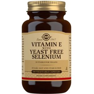 Solgar - Vitamine Droge E met Gistvrij Selenium - 100 Capsules