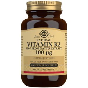Solgar Vitamin K-2 100 mcg 50caps