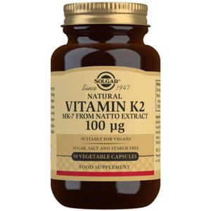 Solgar Vitamine K2 100 mcg Capsules