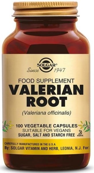 Solgar - Valerian Root - Capsules - 100 stuks - 300 mg Extract