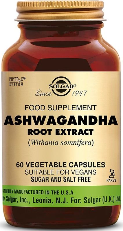 Solgar Ashwagandha Root Extract Vegicaps