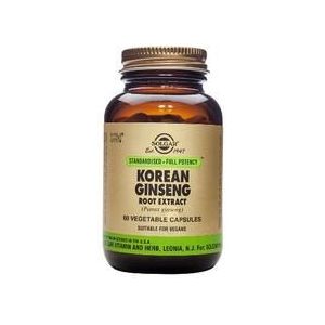 Solgar Ginseng Korean Root Extract  60