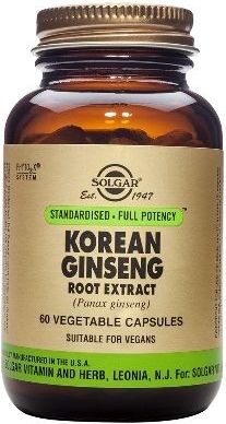 Solgar Ginseng Korean Root Extract Capsules