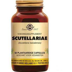 Solgar Scutellariae - 50 Capsules - Voedingssupplement
