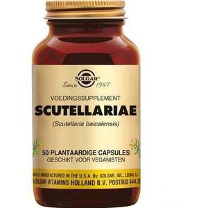 Solgar Scutellariae V-Caps 50  -  Solgar Vitamins