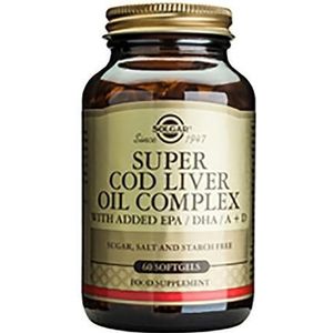 Solgar Super Cod Liver Oil Levertraan Complex  60