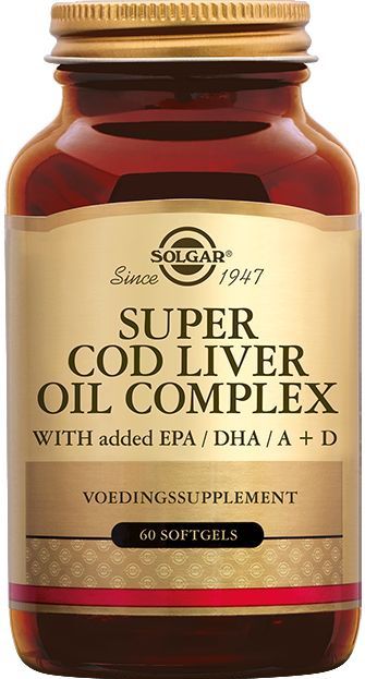 Solgar - Super Levertraan Complex - 60 Zachte Gels