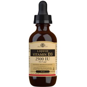 Liquid Vitamin D Solgar 2500 iu