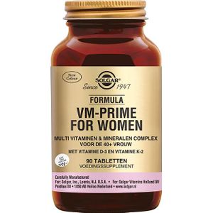 Supplement - Multivitaminen - 90 Tabletten - Voor Vrouwen