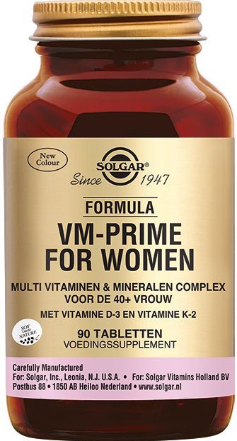 Supplement - Multivitaminen - 90 Tabletten - Voor Vrouwen