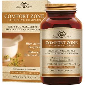 Solgar - Comfort Zone - Spijsverteringscomplex - 90 Plantaardige Capsules