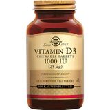 Solgar Vitamine D3 25 mcg (1000 IU) - 100 kauwtabletten