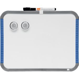 Nobo slimline whiteboard magnetisch gelakt staal 28 x 22 cm wit