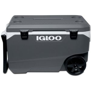 Igloo Latitude 90 Roller - Grote koelbox op wielen - 85 Liter - Grijs